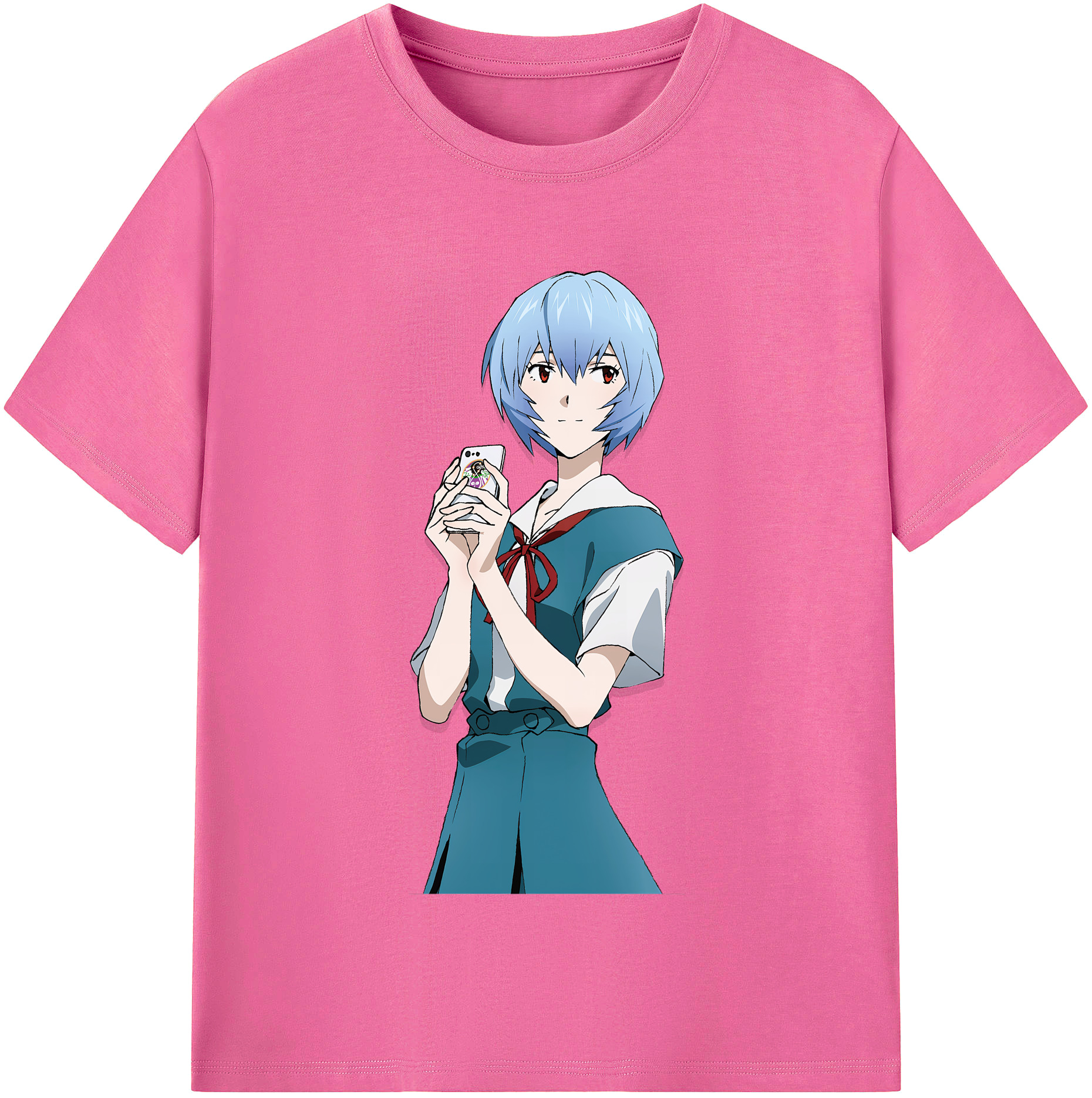 （画像用） EVA 新世紀エヴァンゲリオン レディースカジュアルプリントTシャツ（綿100％）